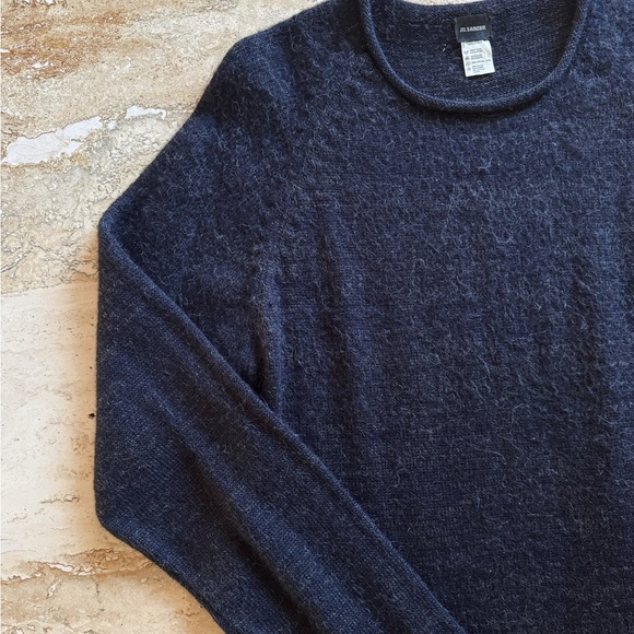 Jil Sander 100% Alpaca Crewneck Sweater - Picture 2 of 7